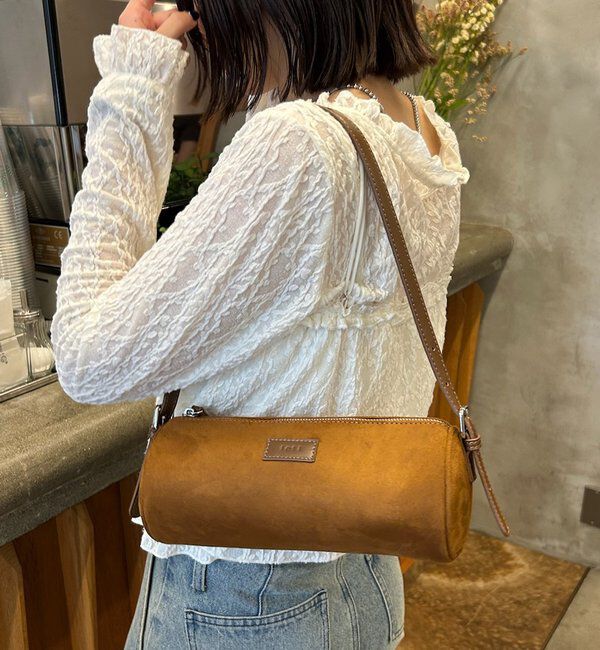  「loti スウェードドラムBAG」|トートバッグ|