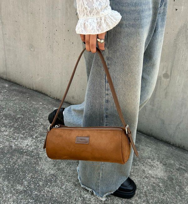  「loti スウェードドラムBAG」|トートバッグ|