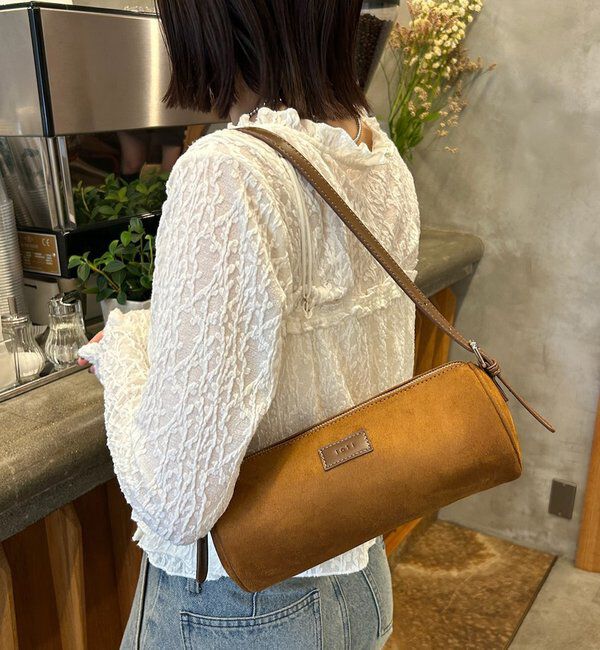  「loti スウェードドラムBAG」|トートバッグ|
