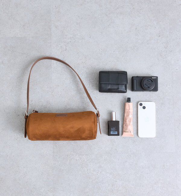  「loti スウェードドラムBAG」|トートバッグ|