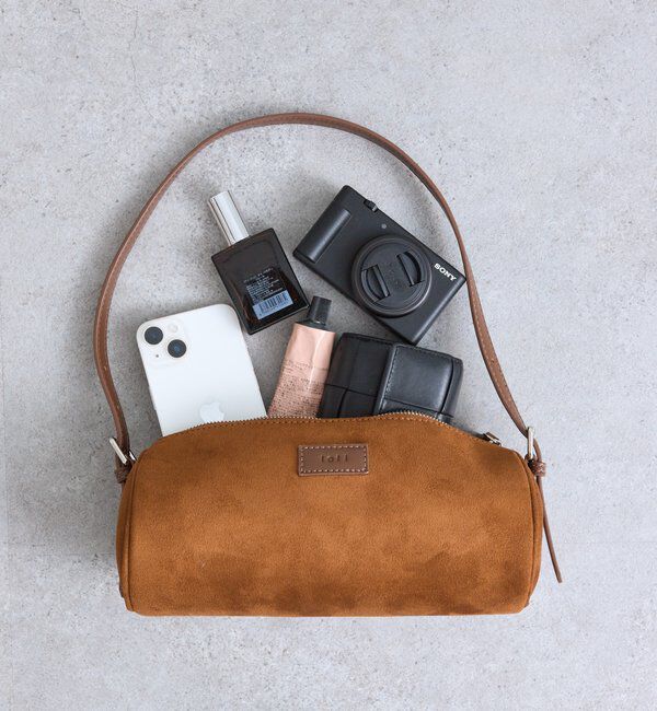  「loti スウェードドラムBAG」|トートバッグ|