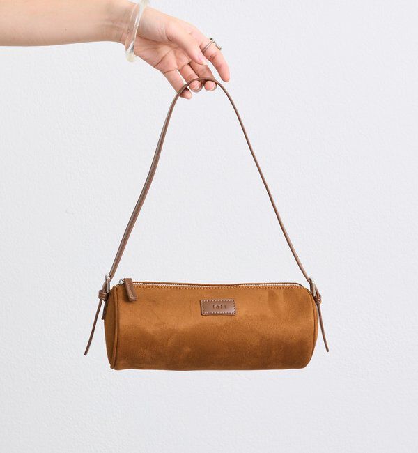 「loti スウェードドラムBAG」|トートバッグ|