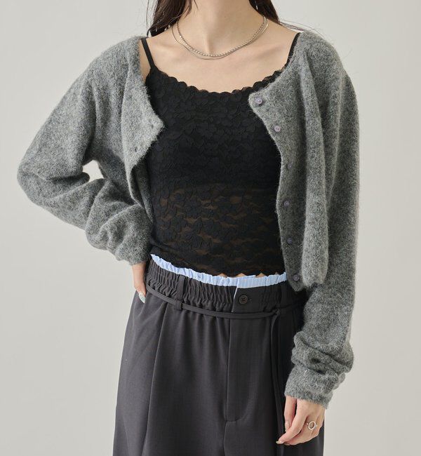  「パット付きレースキャミソール」|キャミソール|