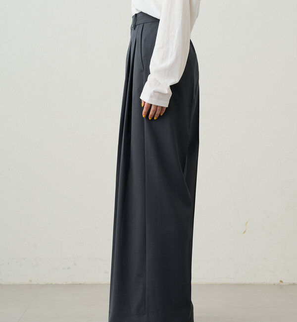  「2タックワイドパンツ」|チノ|