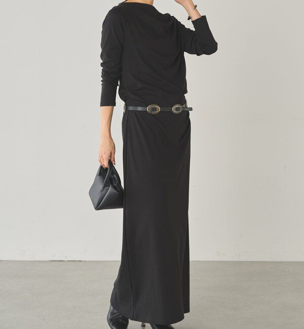  「ドレープカットワンピース」|ワンピース|