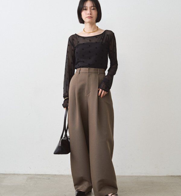  「モノグラムシアープルオーバー」|Tシャツ・カットソー|