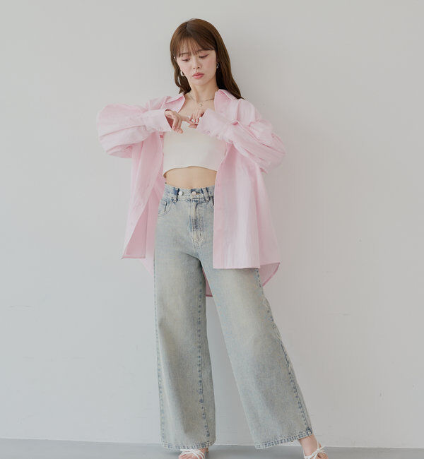  「ワンポイントルーズシャツ」|シャツ・ブラウス|