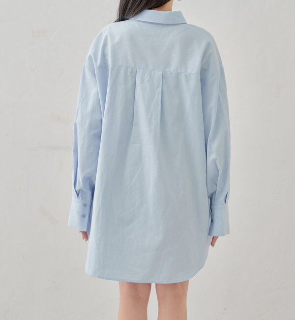  「ワンポイントルーズシャツ」|シャツ・ブラウス|