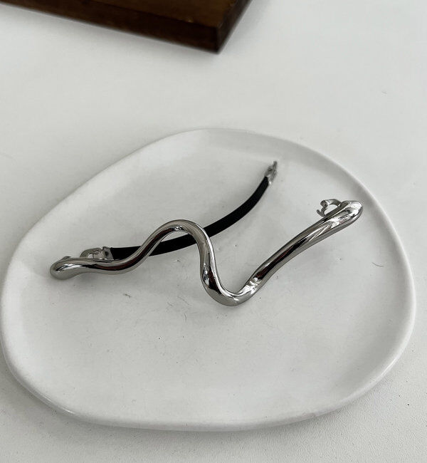  「〈GOLDY/ゴールディ〉カーブラインスリムバレッタ」|リング|