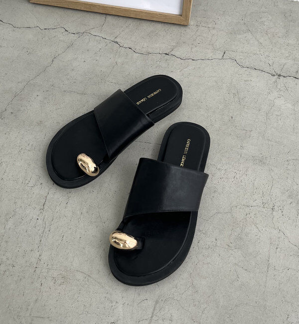  「メタルトングサンダル」|サンダル|