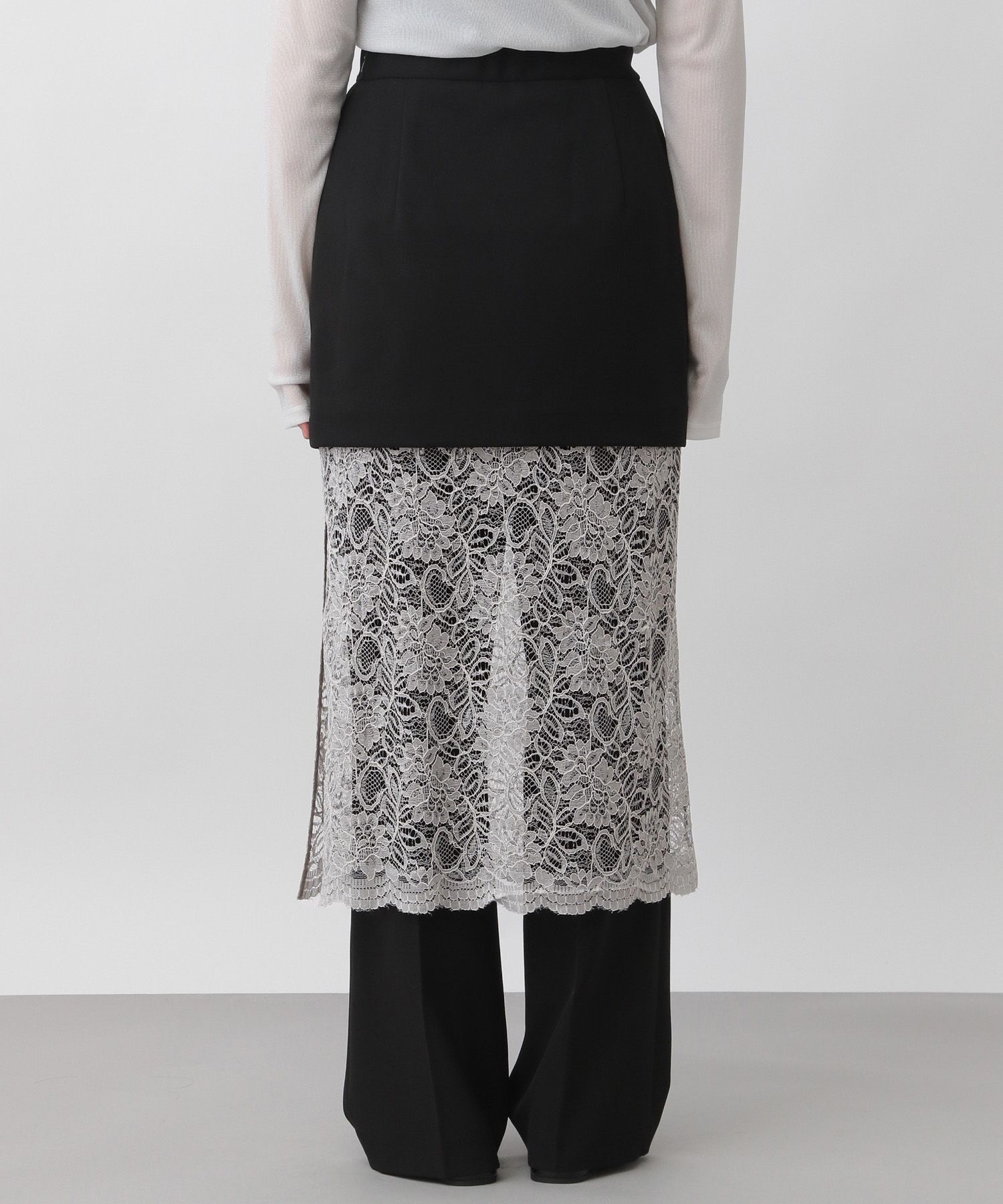 A part by 「レースドッキングスカート」|スカート|