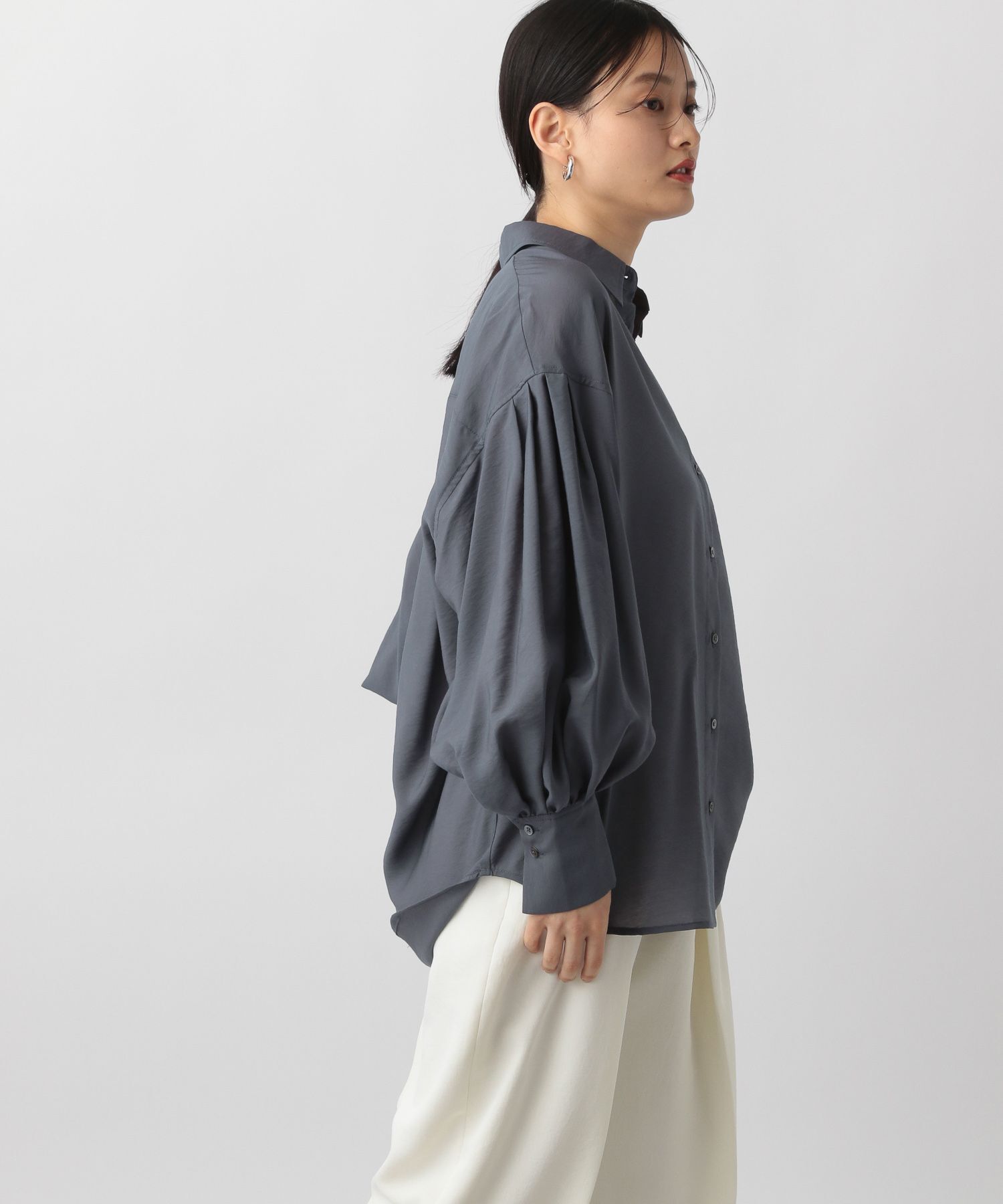 A part by 「シアーオーバーシャツ」|シャツ・ブラウス|