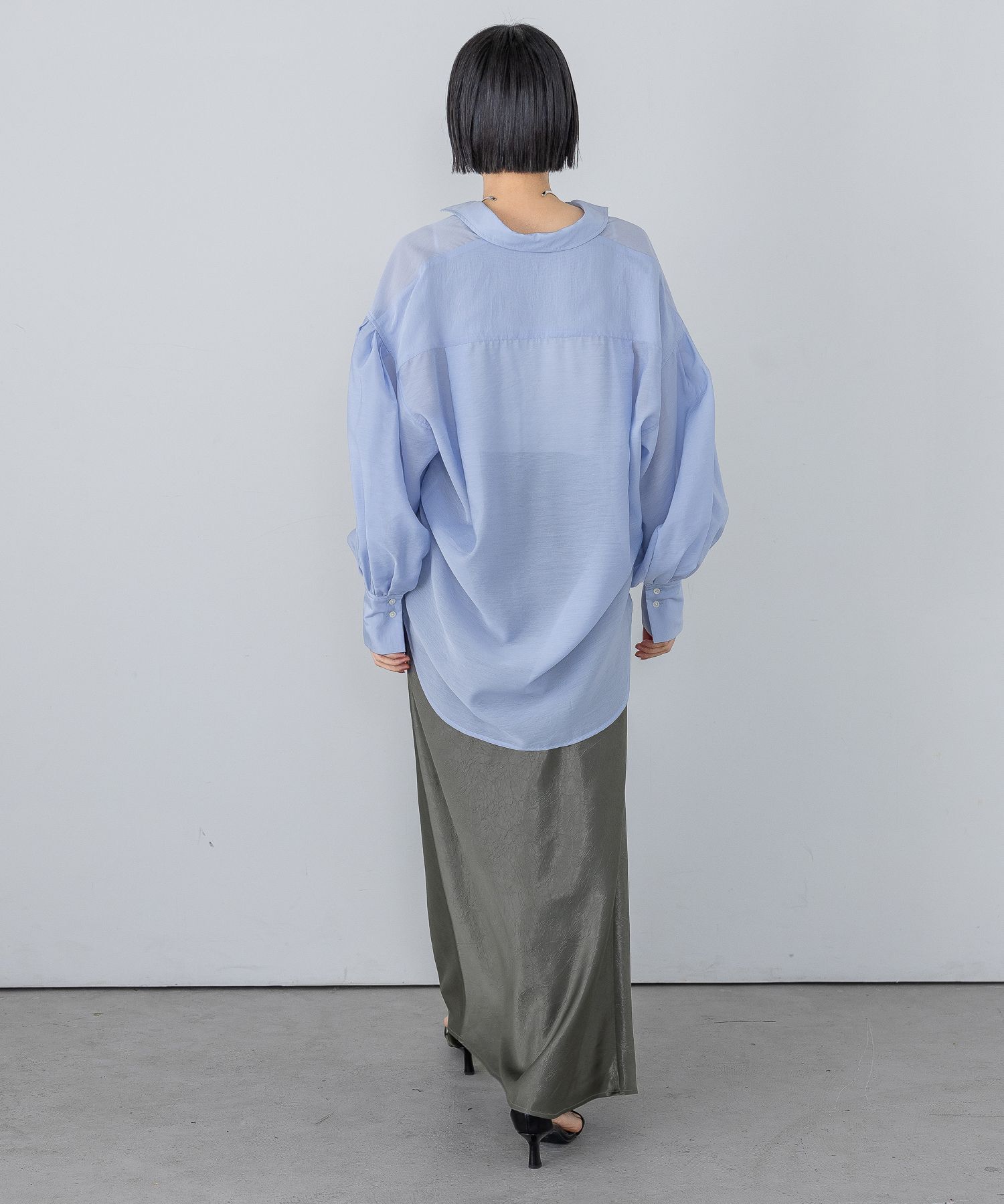 A part by 「シアーオーバーシャツ」|シャツ・ブラウス|