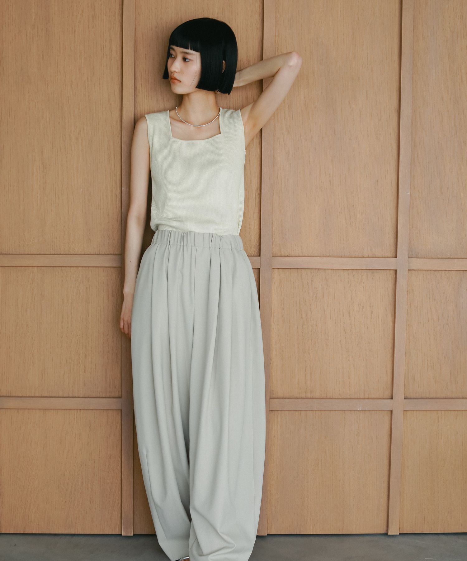 A part by 「ラメニットタンクトップ」|ニット・セーター|