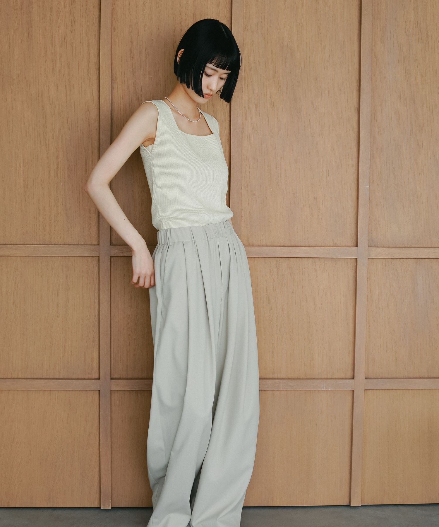 A part by 「ラメニットタンクトップ」|ニット・セーター|