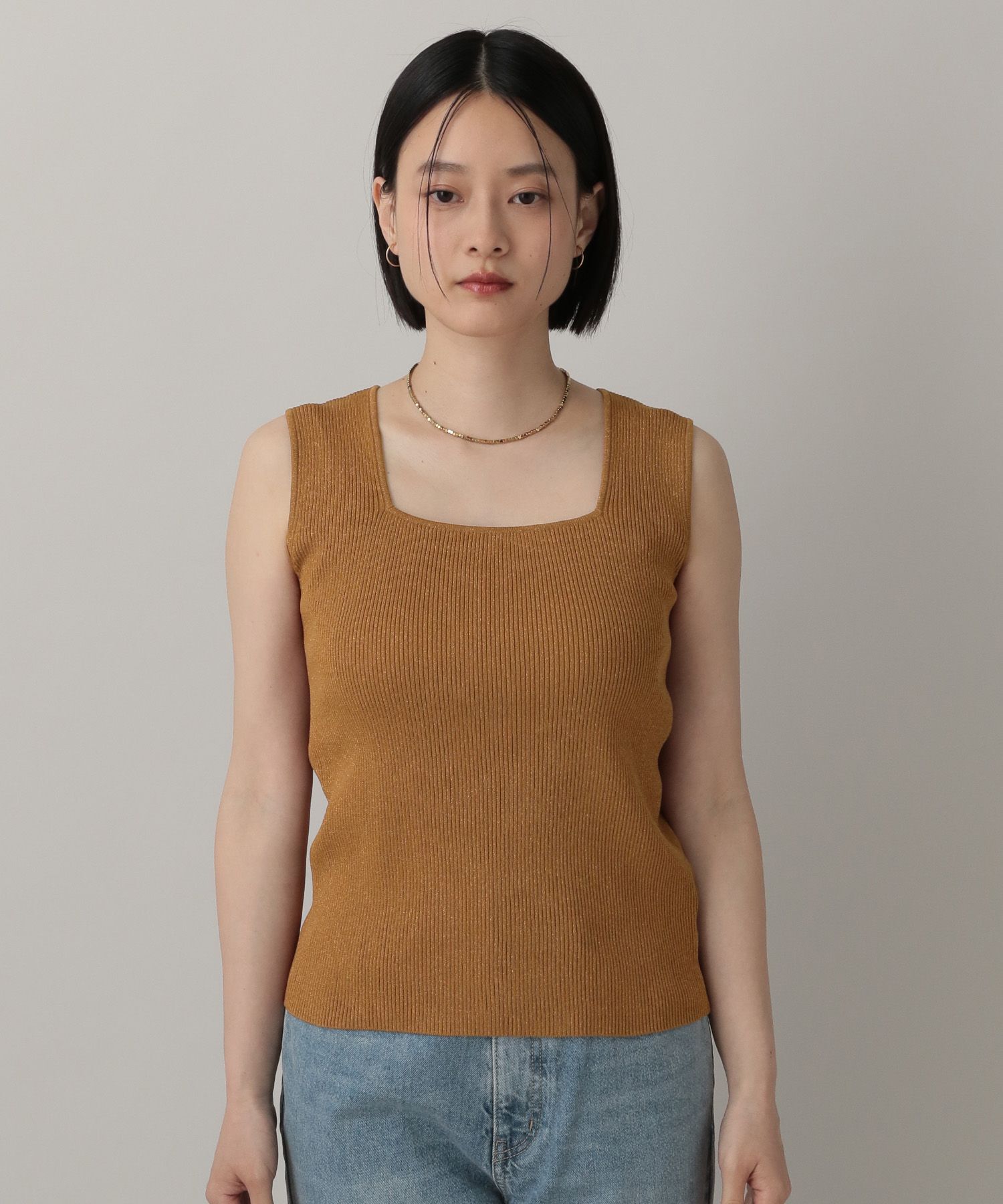 A part by 「ラメニットタンクトップ」|ニット・セーター|