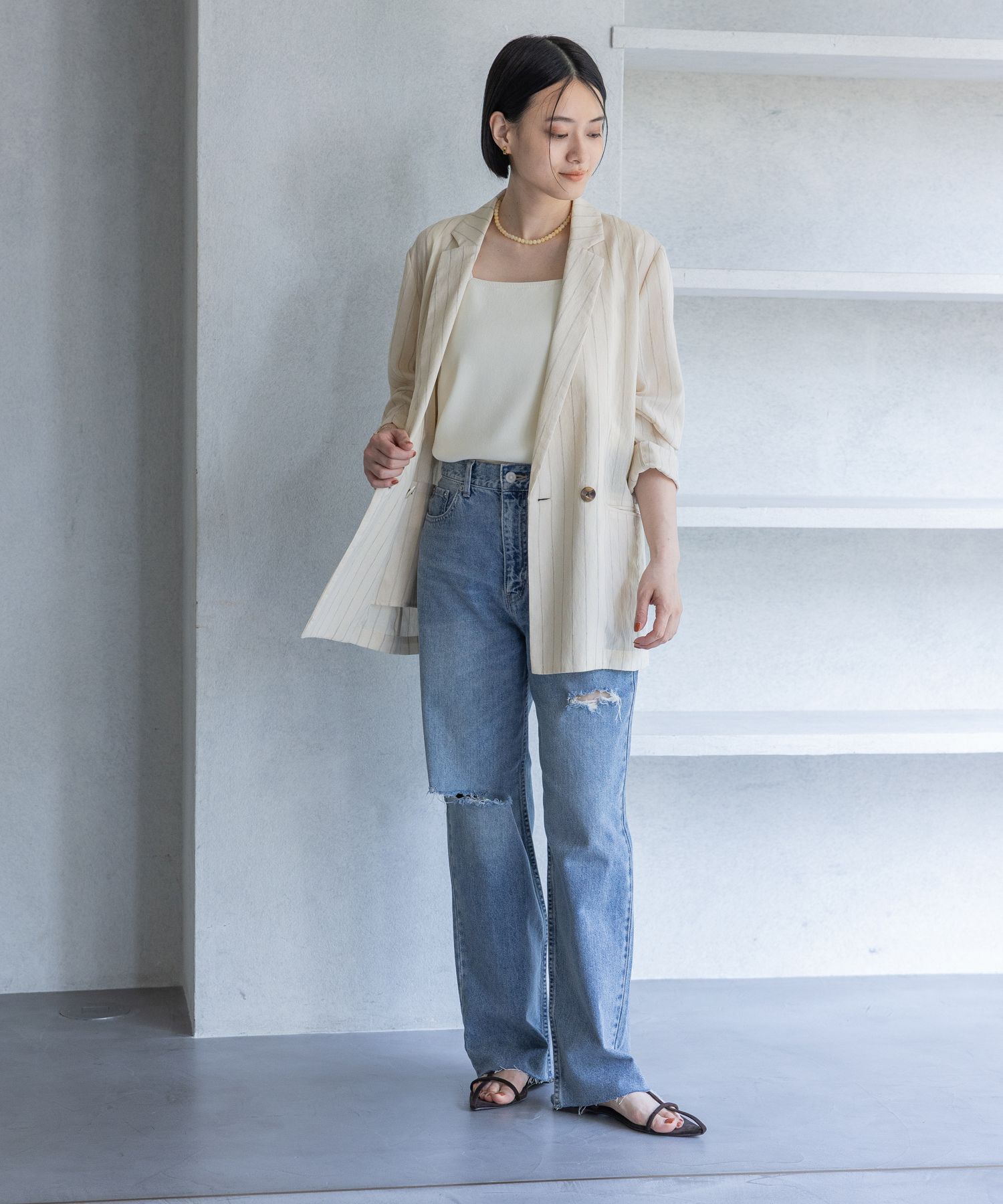 A part by 「FROZZEE2WAYタンクトップ」|ニット・セーター|