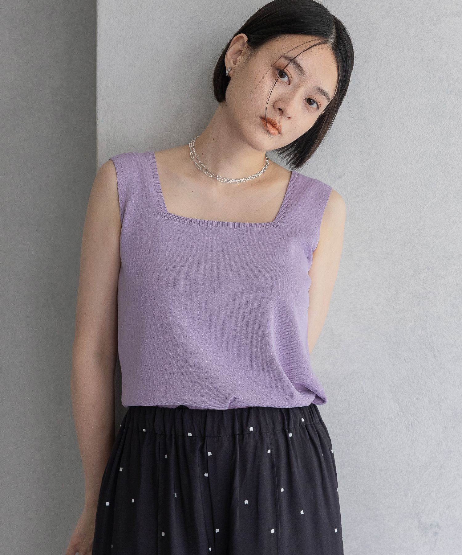 A part by 「FROZZEE2WAYタンクトップ」|ニット・セーター|