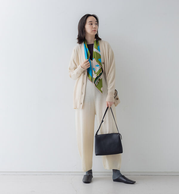 collex「ナチュラルファインヤーンニットコンビネゾン」|オールインワン|