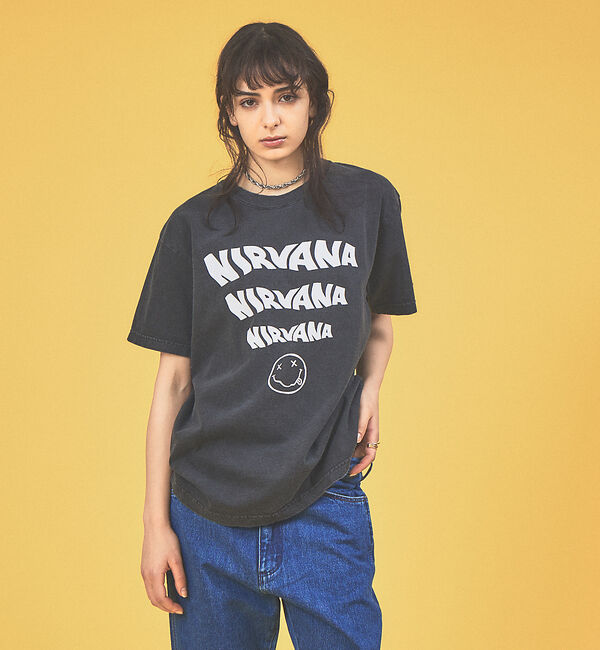 ABAHOUSE「【Good Rock Speed / グッドロックスピード】NIRVANA ニル」|Tシャツ・カットソー|ブラック系その他2