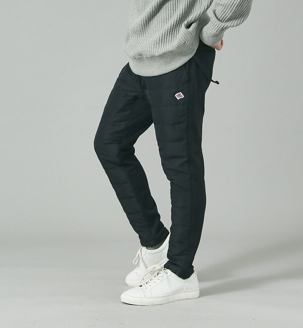 ABAHOUSE「【JEMORGAN/ジェーイーモーガン】ダウン&times;シャギー クライミングパンツ/J」|その他|ブラック