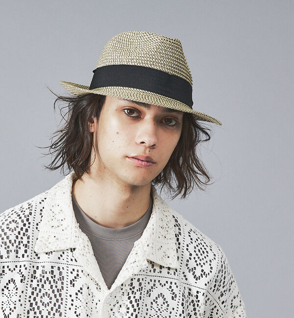 ABAHOUSE「【RUBEN/ルーベン】PAPER FOLDING/折りたたみ可能ハット」|その他|カーキ