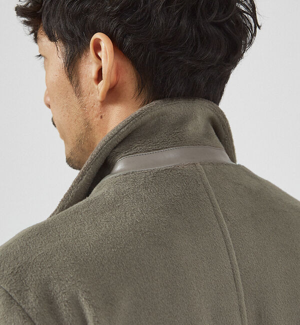 ABAHOUSE「【シャギーニット】メルトン チェスターコート」|その他|