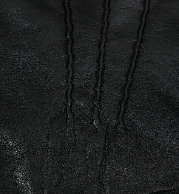 ABAHOUSE「アウトステッチ ラムレザーグローブ」|手袋|