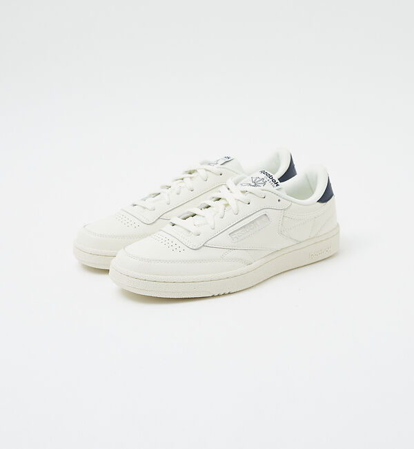 ABAHOUSE「【Reebok/リーボック】クラブシー 85 / CLUB C 85 （チョーク」|スニーカー|ネイビー