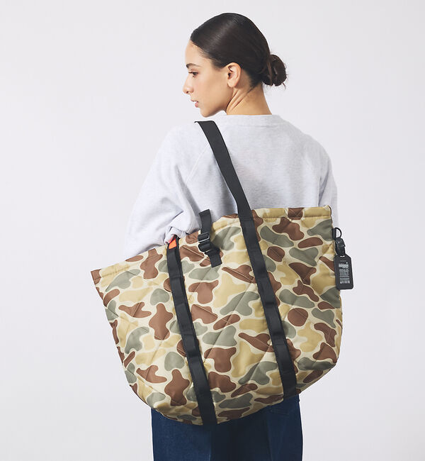 ABAHOUSE「【WEEKEND(ER)/ウィークエンダー】 QUILTED TOTE /トート」|トートバッグ|ベージュ系その他1