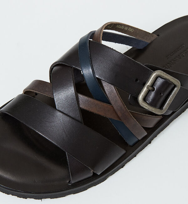 alfredoBANNISTER「【定番】マルチクロス レザーサンダル」|サンダル|
