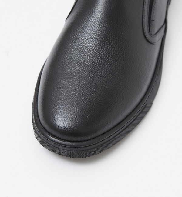 alfredoBANNISTER「【WEB別注】究極のベーシック オールレザースリッポンスニーカー」|スニーカー|