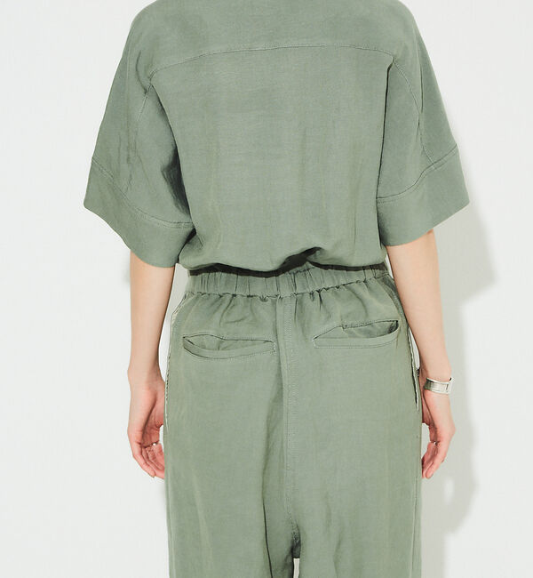 Rouge vif「【東原妙子さんコラボ】リネン混ジャンプスーツ」|オールインワン|