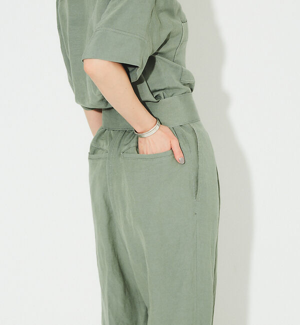 Rouge vif「【東原妙子さんコラボ】リネン混ジャンプスーツ」|オールインワン|