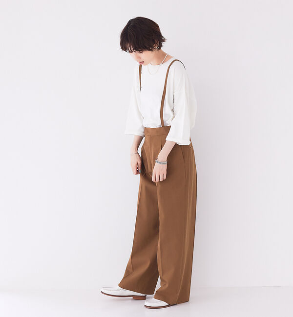 Rouge vif「コットンツィルサスペンダーパンツ」|オールインワン|