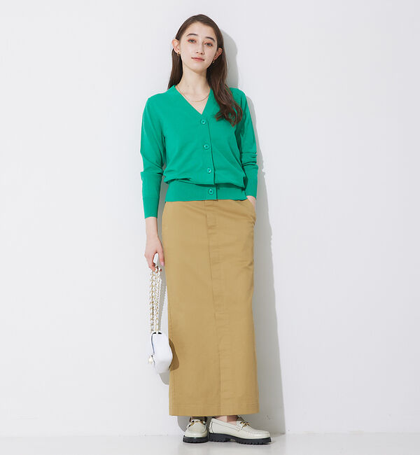 Rouge vif「ストレッチチノタイトスカート」|スカート|