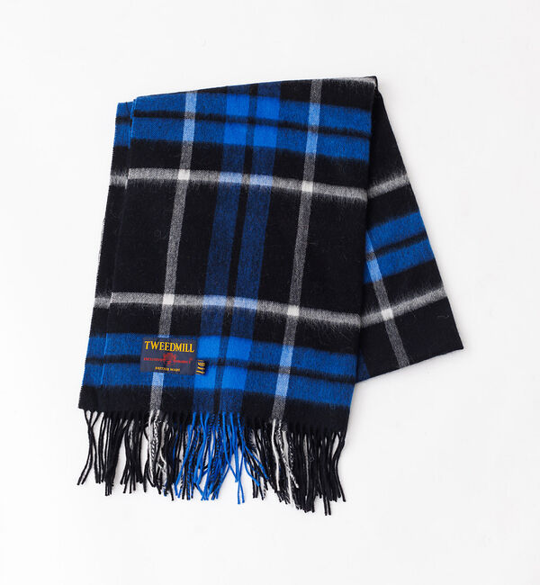 Rouge vif「【TWEEDMILL/ツイードミル】チェック柄ストール」|マフラー|
