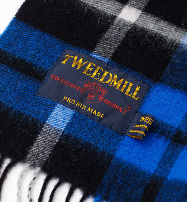 Rouge vif「【TWEEDMILL/ツイードミル】チェック柄ストール」|マフラー|