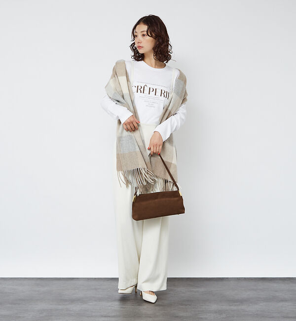 Rouge vif「【TWEEDMILL/ツイードミル】チェック柄ストール」|マフラー|