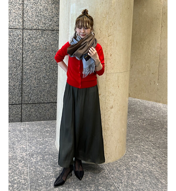 Rouge vif「【TWEEDMILL/ツイードミル】チェック柄ストール」|マフラー|