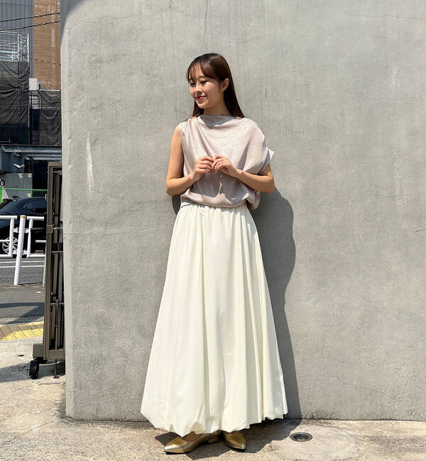 Rouge vif「【一部店舗限定】とろみバルーンスカート」|スカート|