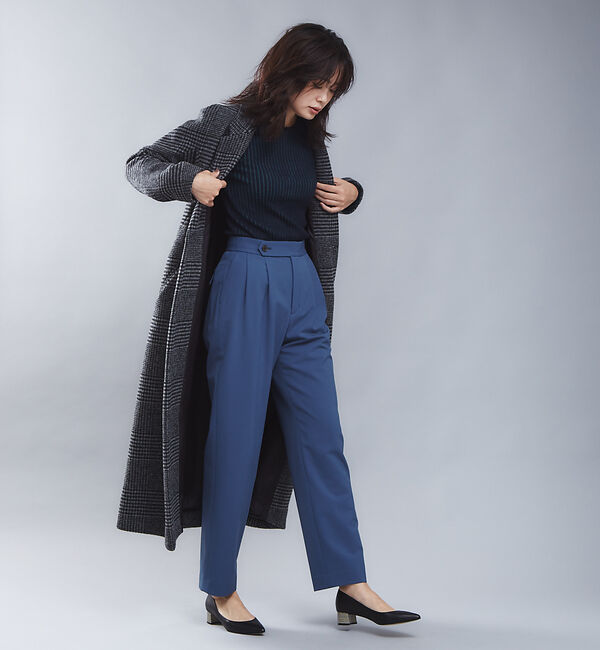 qualite「ウールギャバ2タックパンツ」|その他|