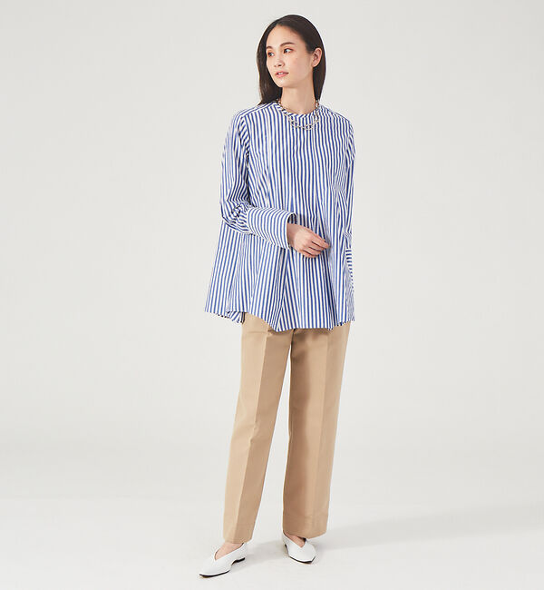 qualite「コットン2重織ストレートパンツ」|その他|