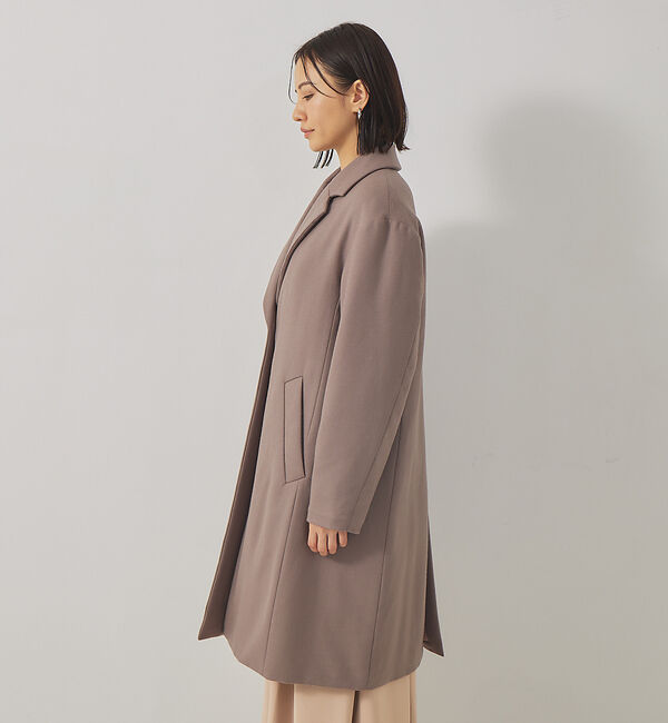 qualite「中綿ウールチェスターコート」|その他|