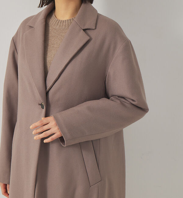 qualite「中綿ウールチェスターコート」|その他|