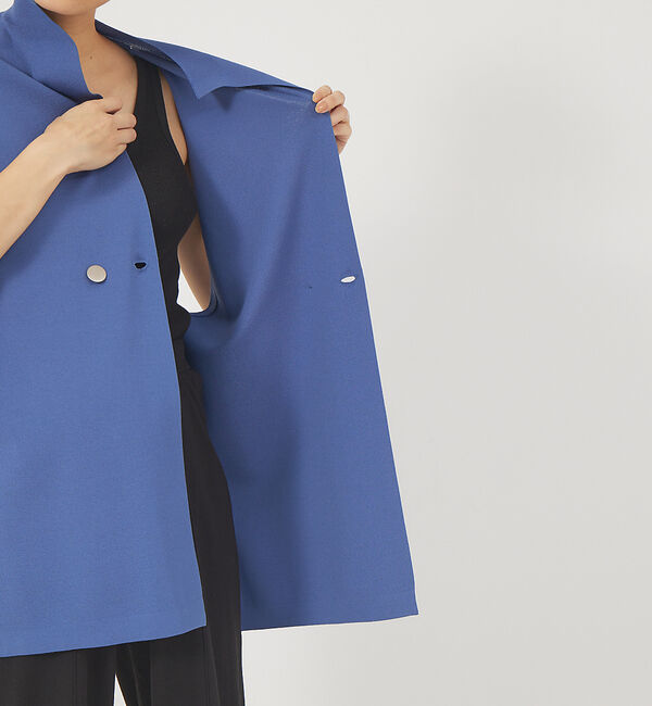 qualite「レーヨンストレッチニットジレ」|ベスト・ジレ|