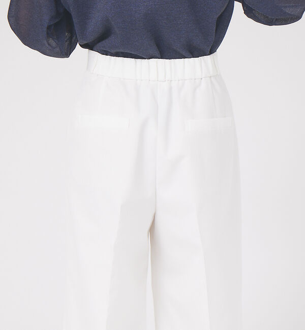 qualite「クロップド撥水ツィルパンツ」|その他|