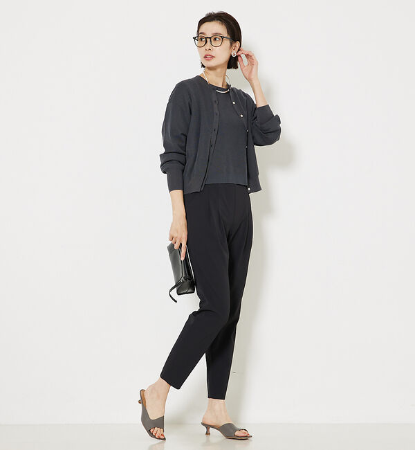 qualite「【25SS】2WAYストレッチタックパンツ」|その他|