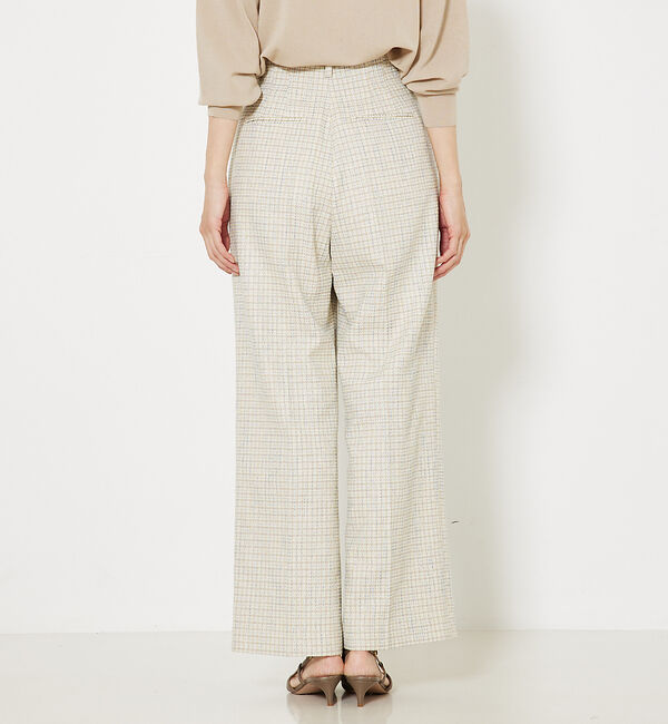 qualite「ミックスカラーツイードパンツ」|その他|