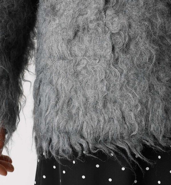 abahouse mavie「シャギー起毛カーディガン【予約】」|カーディガン|